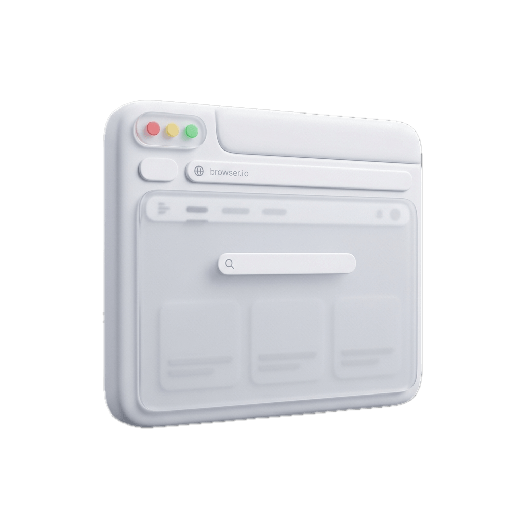 Web & Software Engineering 3D icon